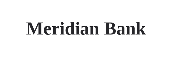 Meridian Bank
