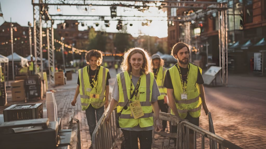 Volunteer Shift: Set-up & Entrance
